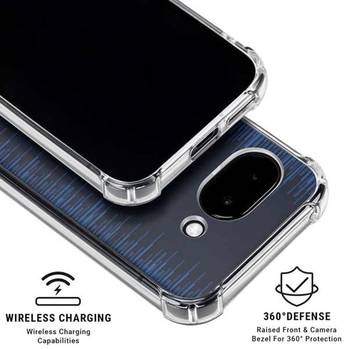 France Soccer Flag Google Pixel 9a Clear Case